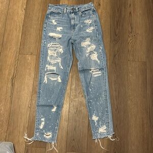 American eagle ripped jeans